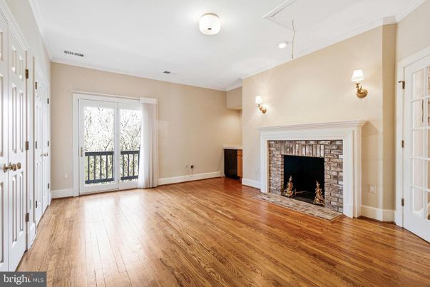 Empty room, Fireplace, Interior, Wood Texture Flooring