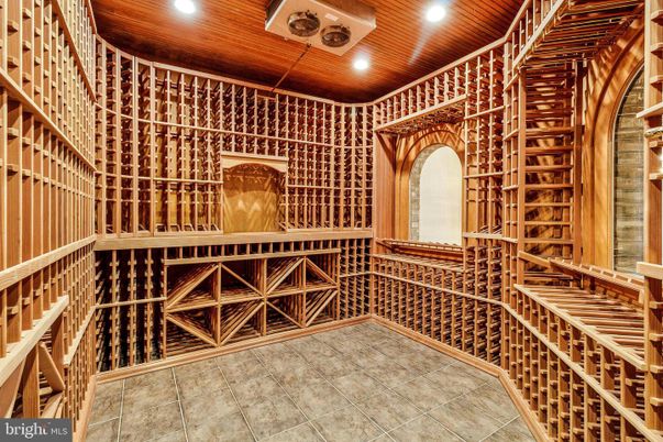 Interior, Recessed Lighting, Wine Storage, Wooden Ceilings