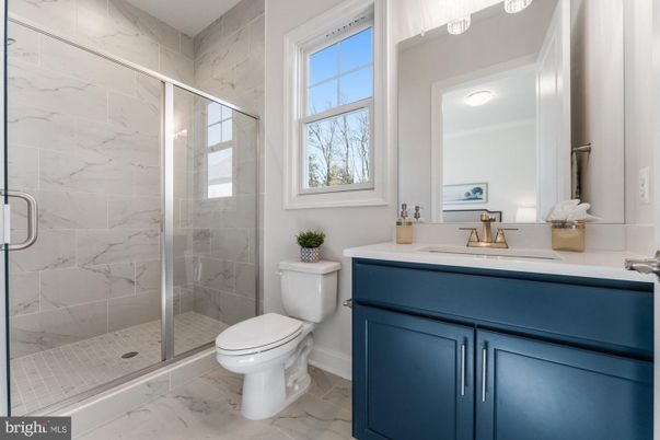 Bathroom, Glass Shower, Interior, Marble, Marble Walls