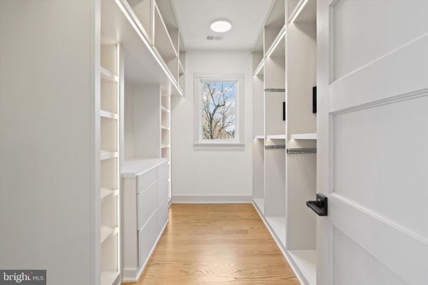 Interior, Walk-in Closets, Wood Texture Flooring