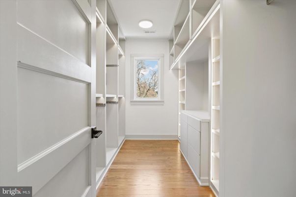 Interior, Walk-in Closets, Wood Texture Flooring