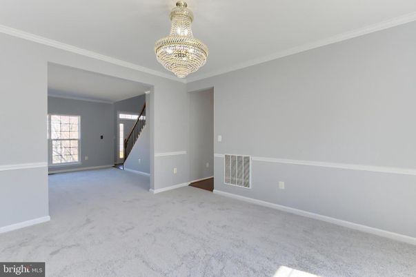 Chandelier, Empty room, Interior