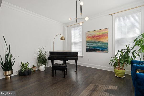 Interior, Pendant Lights, Piano, Wood Texture Flooring