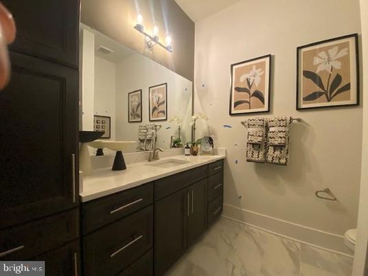 Bathroom, Dual Sink Vanities, Interior, Marble