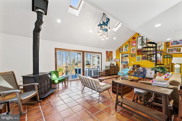 Fireplace, Interior, Living room, Pendant Lights, Recessed Lighting
