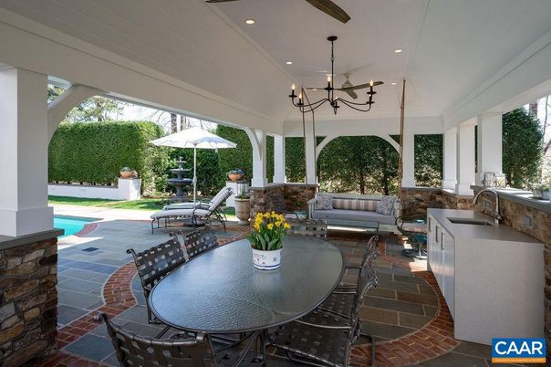 Chandelier, Exterior, Pool