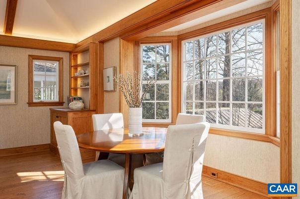 Dining room, Interior, Wood Texture Flooring