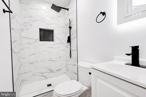 Bathroom, Interior, Marble Walls