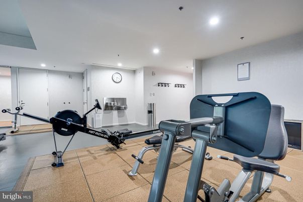 Fitness Equipment, Interior, Recessed Lighting