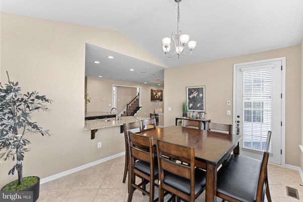 Chandelier, Dining room, Interior, Recessed Lighting