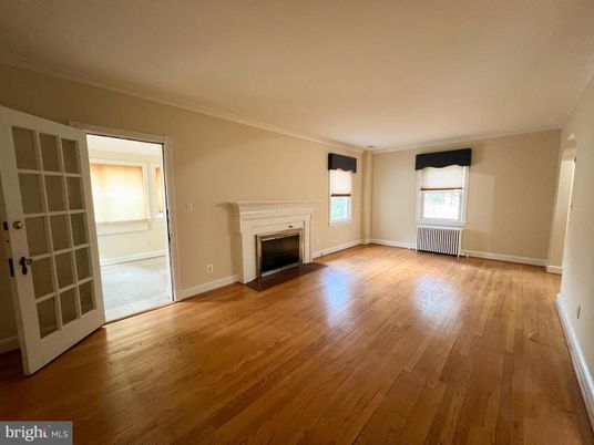 Empty room, Fireplace, Interior, Wood Texture Flooring