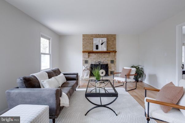 Fireplace, Interior, Living room, Stone Walls, Wood Texture Flooring