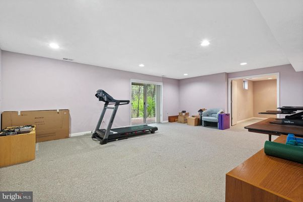 Fitness Equipment, Interior, Recessed Lighting