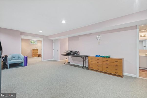 Home Office, Interior, Recessed Lighting