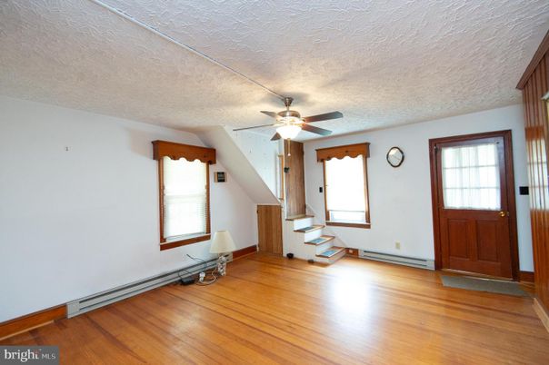 Empty room, Interior, Wood Texture Flooring