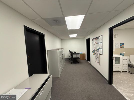 Home Office, Interior, Recessed Lighting