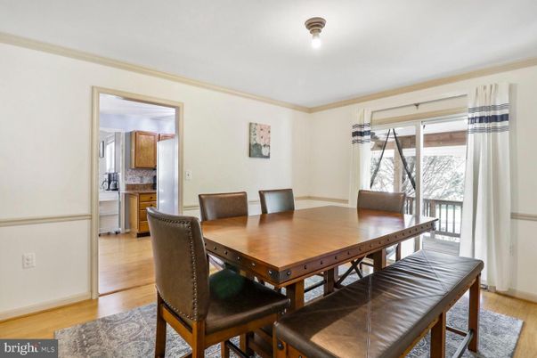 Dining room, Interior, Wood Texture Flooring