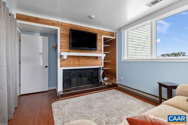 Fireplace, Interior, Wood Texture Flooring, Wooden Walls