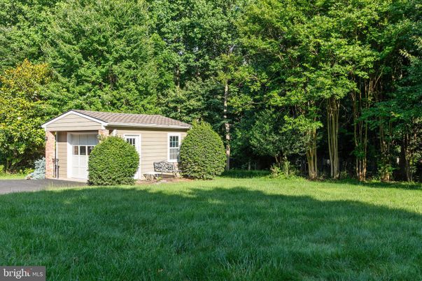 Backyard, Detached Garage, Exterior