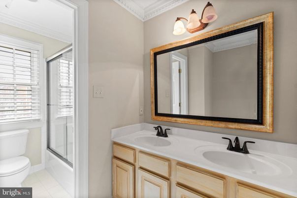 Bathroom, Dual Sink Vanities, Glass Shower, Interior