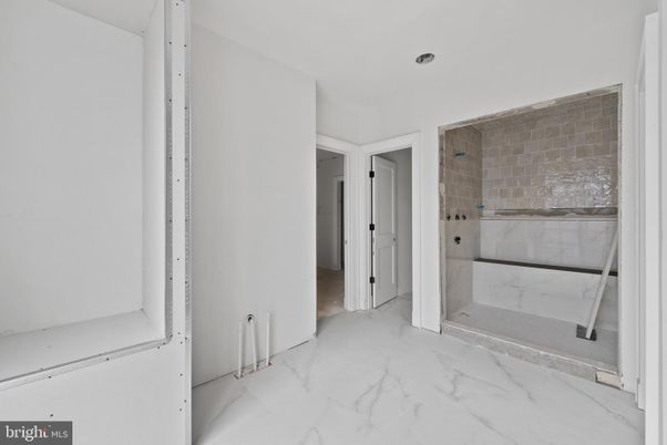 Bathroom, Glass Shower, Interior, Marble