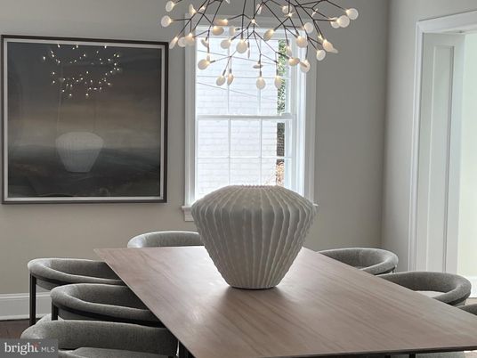 Dining room, Interior, Pendant Lights