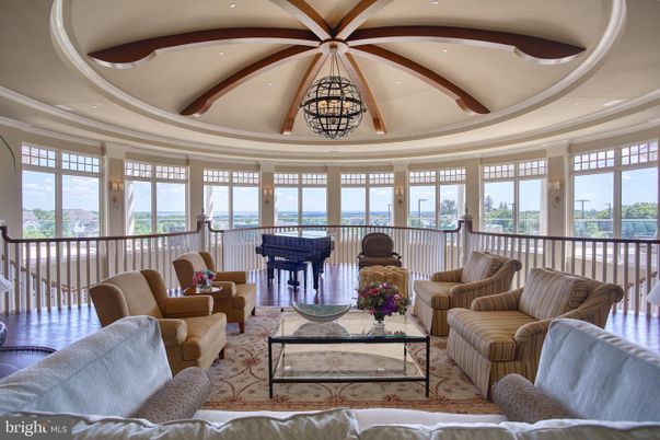 Interior, Living room, Piano, Water, Wooden Beams