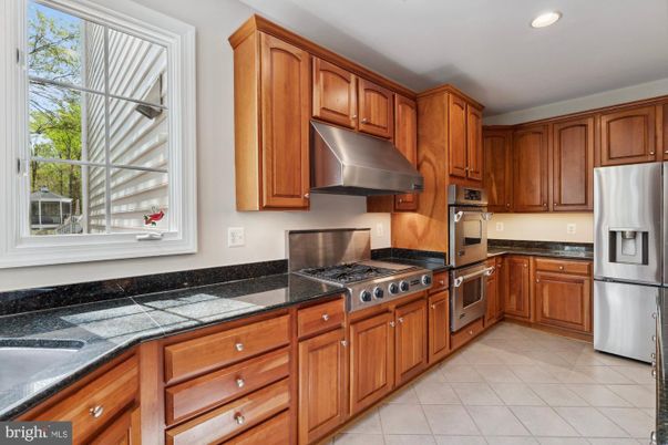 Interior, Kitchen, Recessed Lighting, Stainless Steel Appliances, Tile Countertops