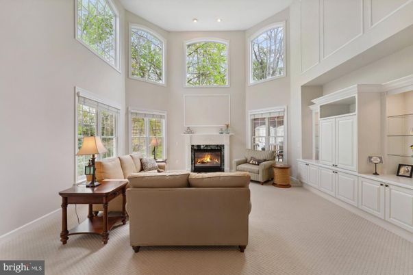 Fireplace, Interior, Living room, Recessed Lighting