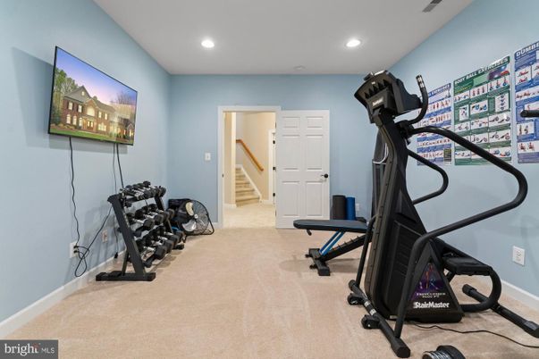 Fitness Equipment, Interior, Recessed Lighting