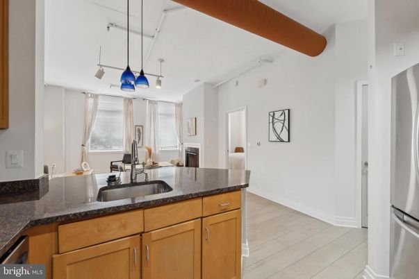 Interior, Kitchen, Pendant Lights, Wood Texture Flooring