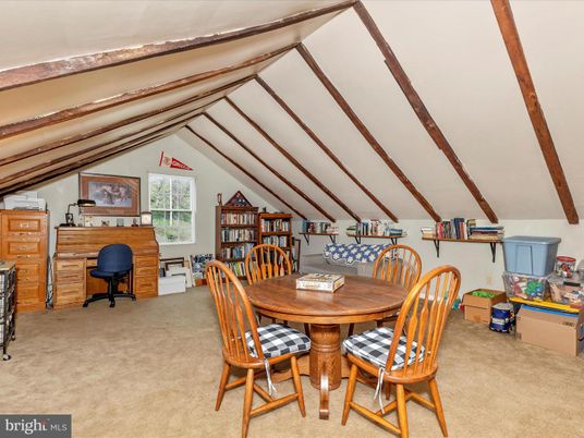 Dining room, Interior, Wooden Beams