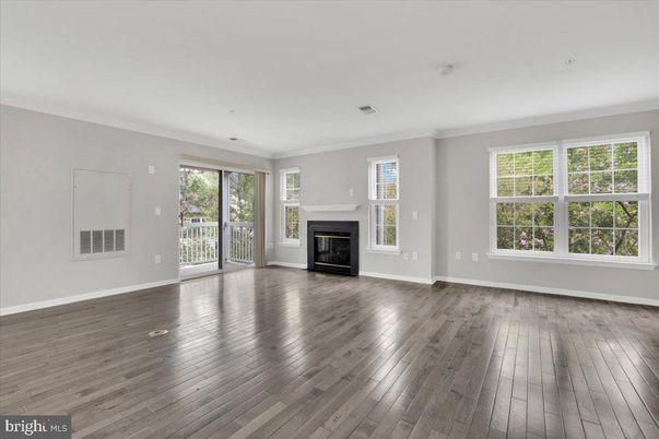 Empty room, Fireplace, Interior, Wood Texture Flooring
