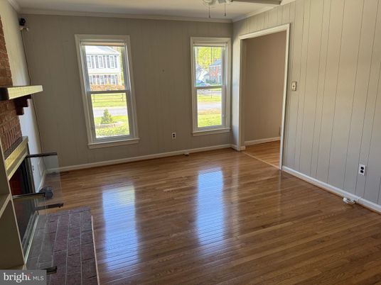 Empty room, Interior, Wood Texture Flooring