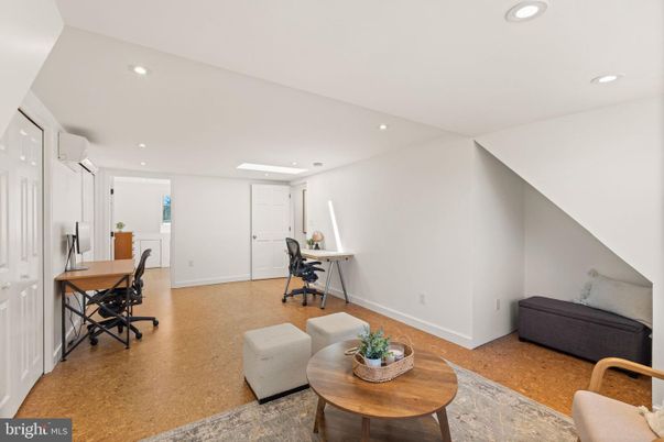 Home Office, Interior, Recessed Lighting