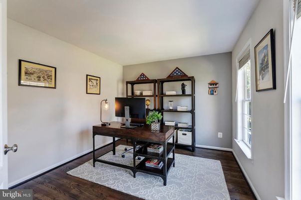 Home Office, Interior, Wood Texture Flooring