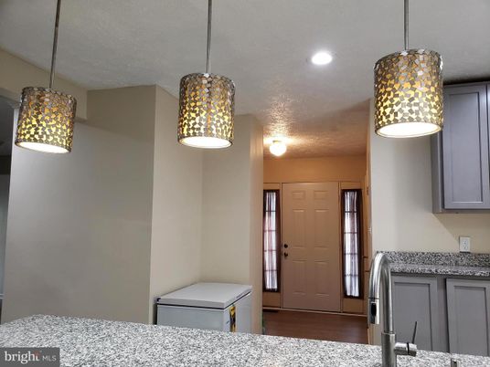 Interior, Pendant Lights, Recessed Lighting, Wood Texture Flooring