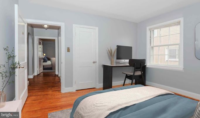 Bedroom, Home Office, Interior, Wood Texture Flooring