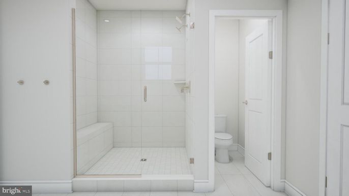 Bathroom, Glass Shower, Interior