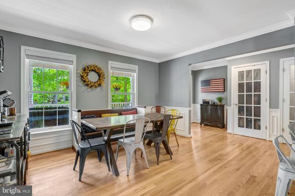 Dining room, Interior, Wood Texture Flooring