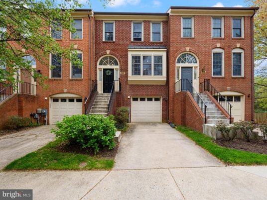 Attached, Exterior, Facade, Brick Facade, Rowhouse