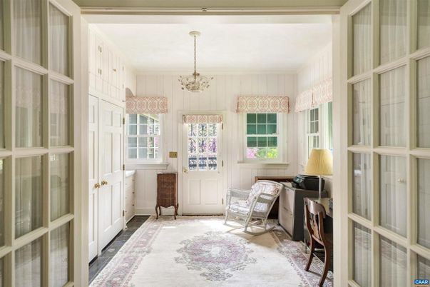 Chandelier, Interior, Wood Texture Flooring
