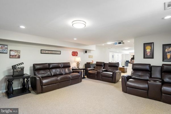 Home Theatre Room, Interior, Living room, Recessed Lighting, Theatre Room