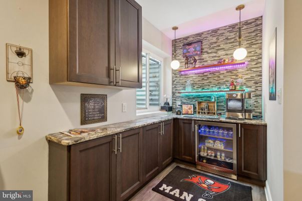 Interior, Kitchen, Pendant Lights, Stainless Steel Appliances, Wood Texture Flooring