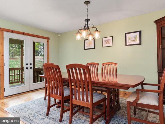 Chandelier, Dining room, Interior, Pendant Lights, Wood Texture Flooring