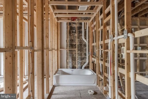 Bathroom, Interior, Wooden Walls