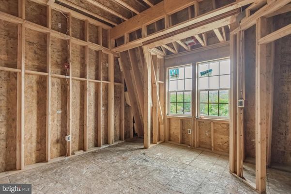 Empty room, Interior, Wooden Beams, Wooden Walls