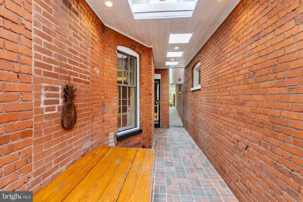 Interior, Recessed Lighting, Stone Walls
