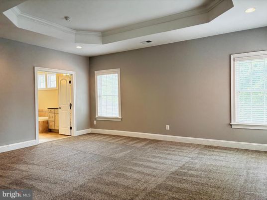 Bathroom, Empty room, Interior, Recessed Lighting