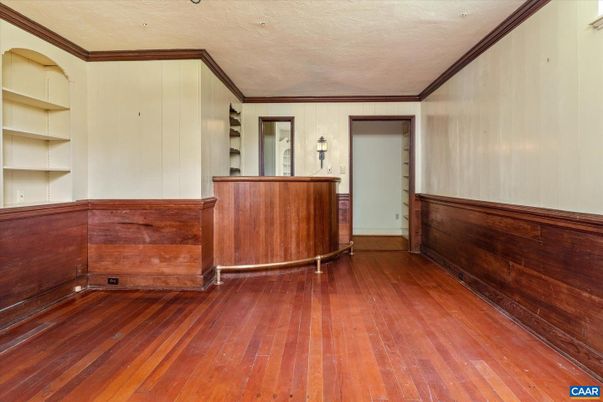Empty room, Interior, Wood Texture Flooring